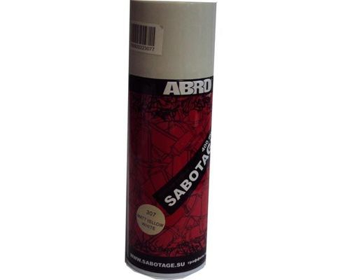 Краска аэрозоль Sabotage №307 КРЕМОВЫЙ МАТОВЫЙ