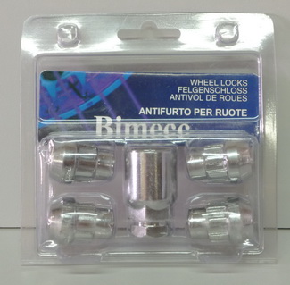 Гайки колесные (секретные)  M14*1,50   (MB187)