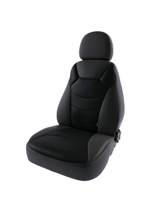 Чехлы на сиденья VW POLO экокожа RIDER черные