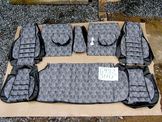 Чехлы сиденья  анатомические Г-3110 жаккард