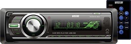 Автомагнитола USB MP3 MYSTERY MAR-818 U, FM/УКВ, USB,SD/MMC слот,пульт