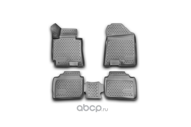 Ковры салона Kia Cerato 13-- полиуретан 3D