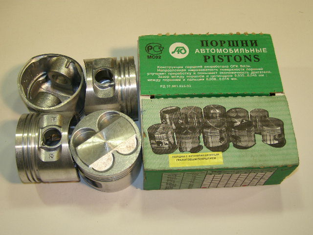 Поршни 2112 Новороссийск 82,8 А/графит с проточкой/