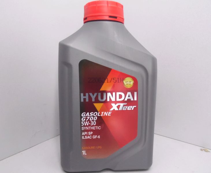 Масло моторное Hyundai  XTeer Gasoline G700 5W30 синт. SP/SN Plus ILSAC GF-6A  1л