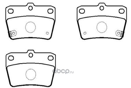 Колодки тормозные дисковые