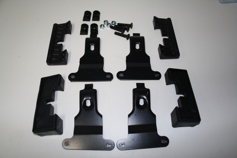 Компл. адаптеров для авто с гладкой крышей Renault Logan II 2012 г.-н.в, Sandero I 2007-2014 г, Sandero II 2013 г.-н.в.