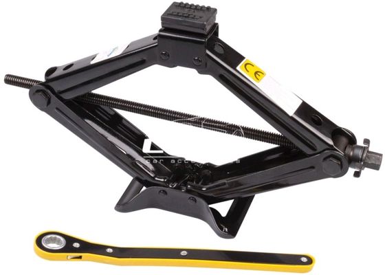 Домкрат ромбический 2,0т. высота подъема 110-440мм с ТРЕЩОТКОЙ и резиновой опорой