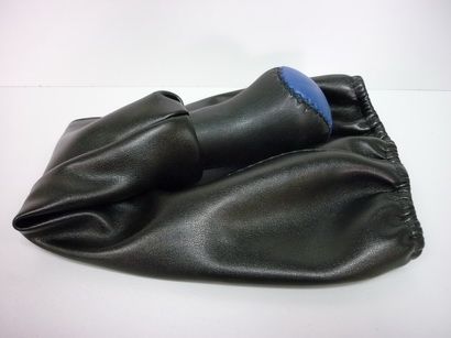 Ручка КПП  винил с чехлом для ВАЗ 2101-07, 2121-21214 синяя (Azard Group)