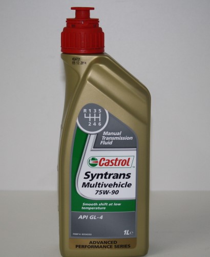 Масло трансм. GL-4  Castrol  Syntrans Multivehicle 75W90 1л. синтетика