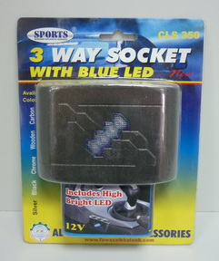 Прикуриватель-разветвитель на 3 гнезда