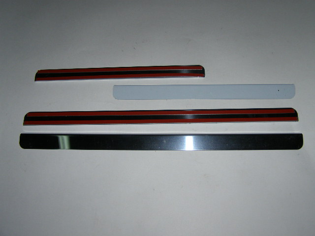 Накладка порогов декор. 2101-07 хром 4шт