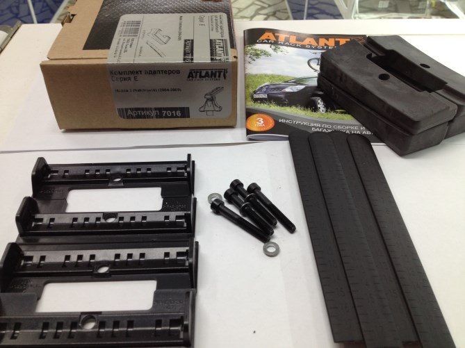 Комплект адаптеров Atlant 7016 (Mazda 3 HB 2004-2009)