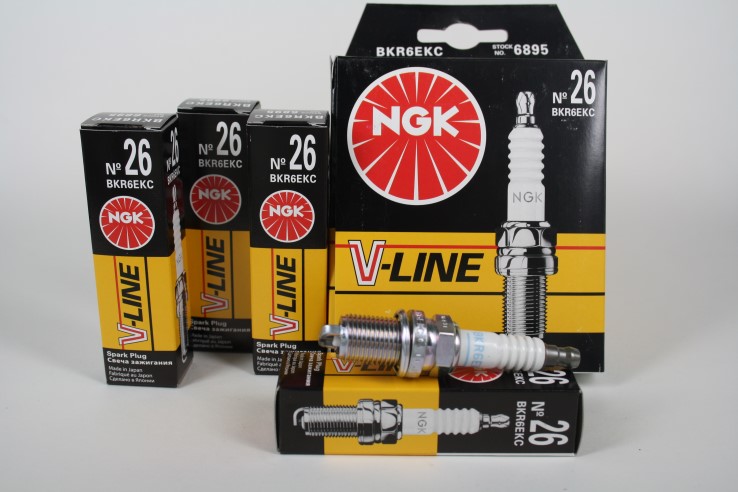 Свеча NGK  V-Line №26 (BKR 6EKC)