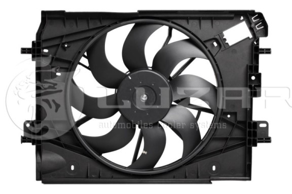 Электровентилятор радиатора охлаждения Renault Logan с 2014 г. Lada Vesta 2180 с 2015 г. с конд. A/C+