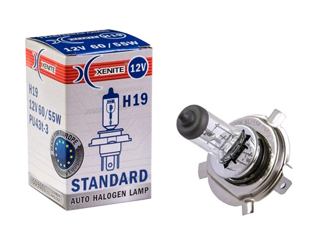 Лампа  Xenite H19-12-60/55  STANDARD, 3200K, кварц