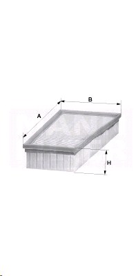 Фильтр воздушный Renault FLUENCE