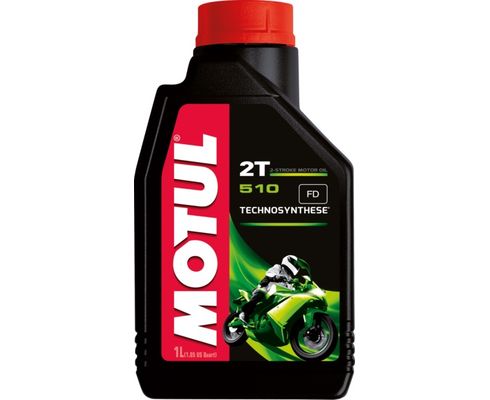 Масло моторное MOTUL 2 такт. 510 2T API TC, ISO-L-EGD JASO FD синт. для мотоциклов (1л)