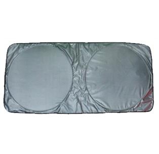 Шторка солнцезащитная на лоб стекло 142*67 Windshield Sun Shade автораскрывание