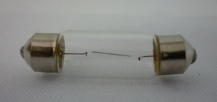 Лампа МАЯК 24V C5W салон. (36мм)