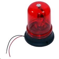 Маячок проблеск.стробоскоп. красный 24V