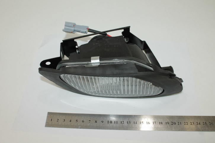 Фара противотуманная Daewoo Nexia ст/обр. правая черная рамка