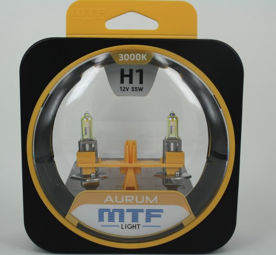 Лампа MTF H1-12-55 3000K Aurum NEW набор 2шт