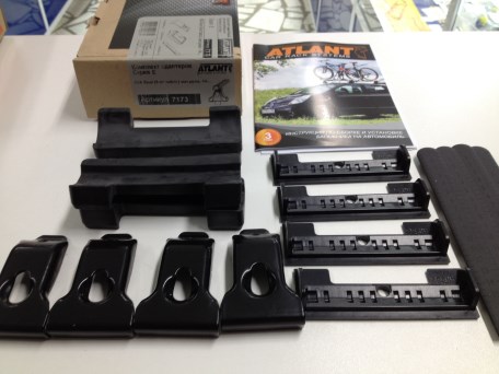 Комплект адаптеров Atlant 7173 (Kia Soul (5-dr hatch) инт. рейл. 2014-....)