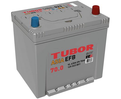 Аккумулятор АЗИЯ D23L оп(-,+) 600А TITAN EFB 70Ач (230*175*223) для MAZDA CX5