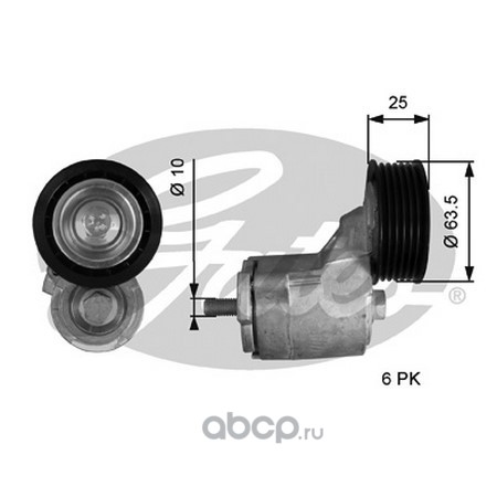 Ролик генератора Chery Tiggo Fora Estina натяжной