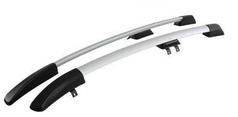 Рейлинги продольные на крышу Renault Sandero до 2014 г.в. анод серый
