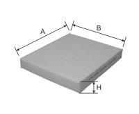 Фильтр салонный Honda  Civic VIII