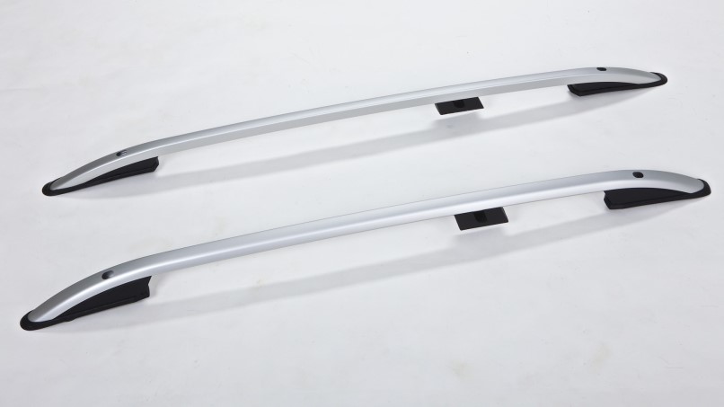 Рейлинги продольные на крышу Toyota LAND CRUISER Prado 150 2009-- серебристые