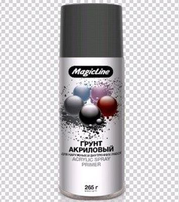 Грунтовка RAL 7031 серый 450мл аэрозоль универсальная (MagicLine)
