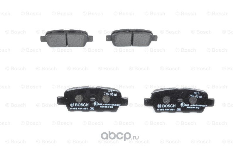 Колодки тормозные Nissan X-TRAIL/QASHQAI/TIIDA/INFINITI FX/Renault KOLEOS задние