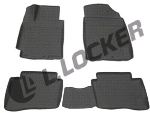 Ковры салона Hyundai Solaris с 2010-2017 г. 3D полиуретан