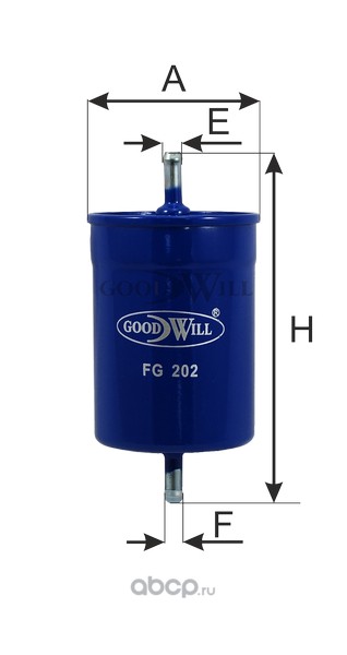 Фильтр топливный FG202