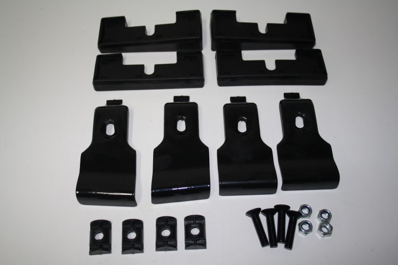 Компл. адаптеров для авто с гладкой крышей Toyota Hilux VII 2017г-н.в. (реком.перекладина 125см)