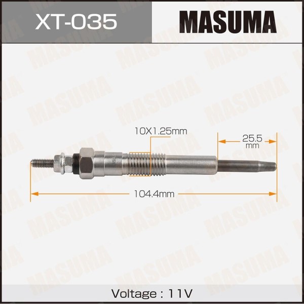 Свеча накала XT035 (Toyota LANDCRUISER)