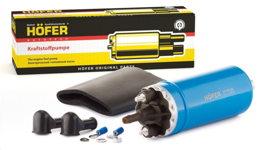 Электробензонасос  голый  Г-3302 ЗМЗ-406 навесной под шланг к раме, под хомут