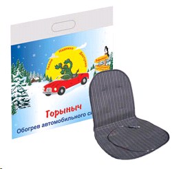 Обогрев сиденья  ГОРЫНЫЧ  со спинкой
