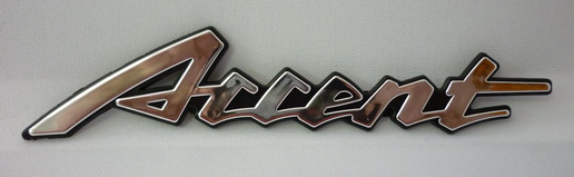 Эмблема  Hyundai Accent 