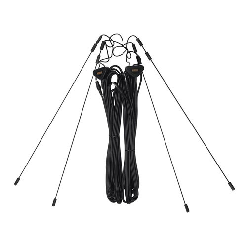 Антенна телевиз. MYSTERY разнесенная 2-х полосная 40мГц-800мГц MANT-4