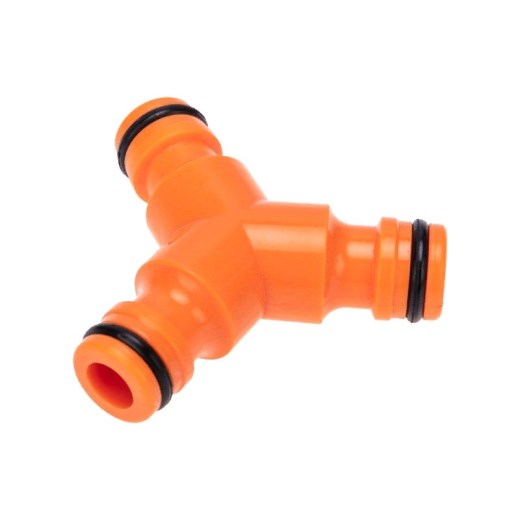 Тройник для шланга поливочного Y-образный быстросъемного соединения