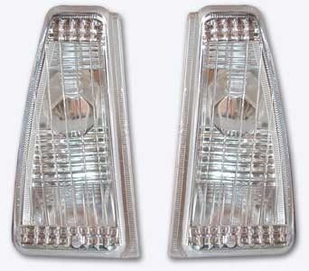 Поворотник передний 2108-099  декор.. (белый)  из 2 шт.