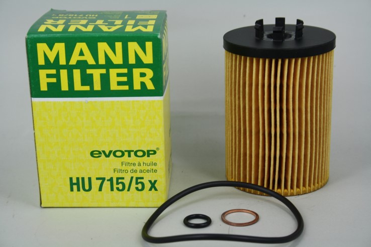 Фильтр масляный Mann HU715/5X