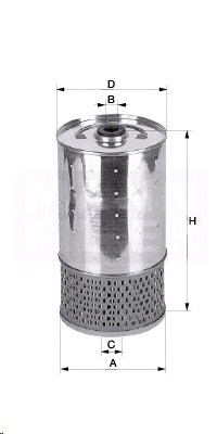 Фильтр масляный Mann PF1050/1N