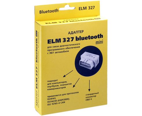 Диагностика ELM 327 MINI Bluetooth 1.5, OBD-II универсальная