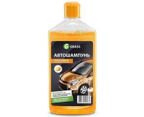 Шампунь  500мл универсальный  Auto shampoo  Апельсин