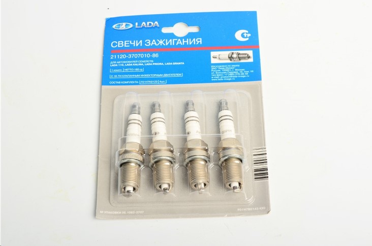 Свечи LADA АУ-17ДВРМ /для ВАЗ 16 кл. инж./ (1,0) блистер уп.