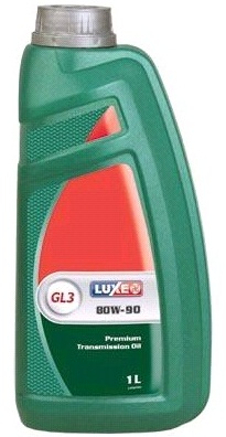 Масло трансм. GL-3  Люксойл   80W90 1л. /НИГРОЛ/